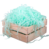 Бумажный наполнитель тишью жатый 5 мм 1 кг мятный