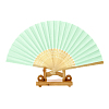 Веер для декора 21 х 35 см салатовый