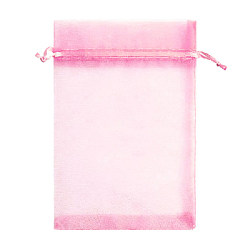 Мешочек из органзы 35 х 50 см светло-розовый