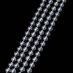 Прозрачные бусины 1кг х 44м №7, "Шар"